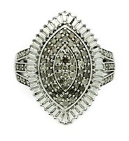 $719 Fancy Marquise 1.00 ct Diamond Ring