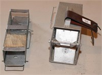 Metal mouse traps -10" long x 3.375" wide x 2.875"