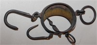 Rare early dual faced hanging scale;