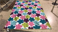 Nice colorful quilts with flowers, 93 x 62, (793)