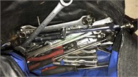 Bag of mechanics tools including Matco