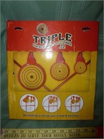 Do All Triple Steel Rimfire Spinner Target - NIB