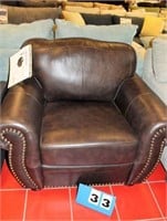 Abbyson Living Palazzo Leather Armchair