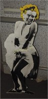 Vintage Stand Up 36" Marilyn Monroe Picture