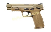 S&W M&P 2.0 9MM 5" 17RD FDE NMS TS