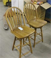 (2) Bar Stool Chairs