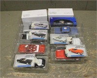 (10) 1/32 Scale Model Cars