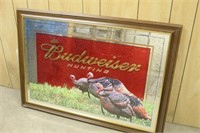 Budweiser Mirror Picture, Approx 34"x23"