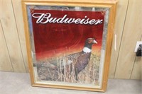 Budweiser Mirror Picture, Approx 28"x34"