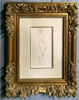 Raphael Print, Back View Of Michelangelo's David