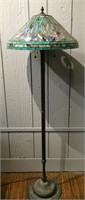 Leaded Glass Floor Lamp