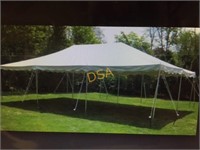 20X30  Striped Canopy,