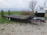 2013 P & H F8222 Deck Over Tag Trailer,