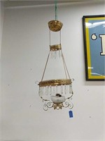 Victorian Hanging Lamp Frame