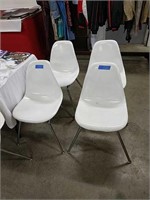 Set Of Four Mid-century Modern Chairs