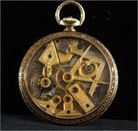 Rare14 kt Gold Dudley Masonic 1920-25 pocket watch