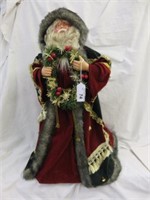 DECORATIVE SANTA 23.5"T