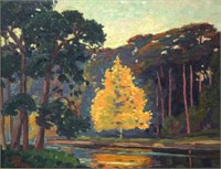 Cornelius Botke (1887-1954) oil on canvas