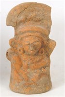 Mayan Hollow molded whistling figure