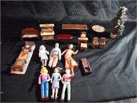 Many Doll House Accessories and toys