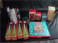 Christmas Collectible and Household Lot