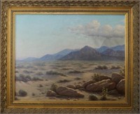 Johannes Andersen Oil on Canvas landscape