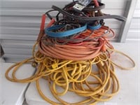 Large lot of copper wire.