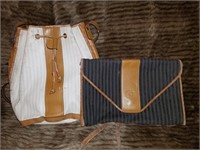 Two Vintage Fendi Handbags - Need TLC