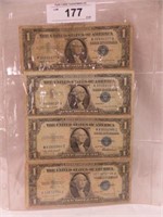1957B, 1957A, 1935G, 1935F $1SILVER CERTIFICATES