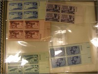3 Cent & 4 Cent 4 Plate Stamps