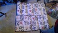 3 chair cushions