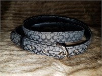 Coach Large Signature Belt