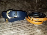 Two Paloma Picasso Belts