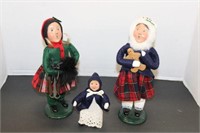SELECTION OF BYERS' CHOICE CAROLERS