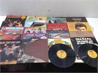 (19) Mixed Mostly 1960's Rock LP's
