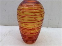 Nice Art Glass Vase  10" Tall x 6"