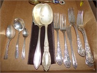 STERLING FLATWARE ASSORTMENT~15 PIECES