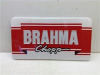 Brahma Chopp Beer Sign  Plastic  14 x 24