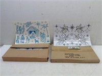 (2) Boxes of Christmas Window Clings