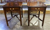 Pair of Statton 1-drawer End Tables