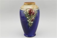 Royal Doulton Stoneware Vase. Grape Vines