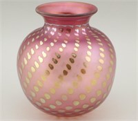 1982 Correia Art Glass Vase. Artist Proof