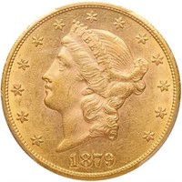 $20 1879-CC PCGS MS61