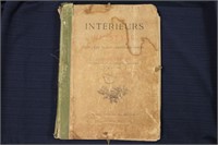 19th Century French Interiors Hand Colored Book