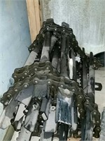 CYLINDER BARS AND FEED CHAIN