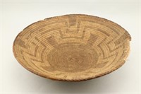 Native American Round Basket Tray/Bowl