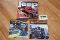 JEEP & NASCAR BOOKS