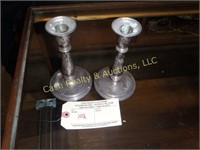 TIFFANY & CO. STERLING SILVER CANDLESTICKS