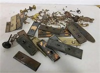 Misc antique door parts