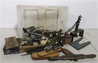 Box of misc tools and others